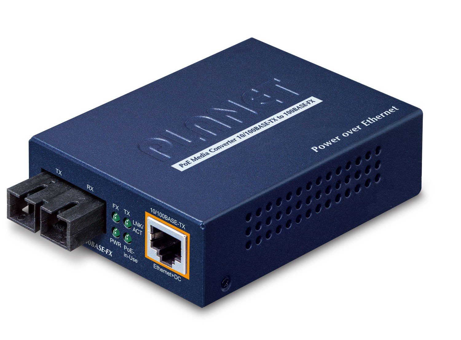 PLANET FTP-802 convertisseur de support réseau 100 Mbit/s 1310 nm Multimode Bleu