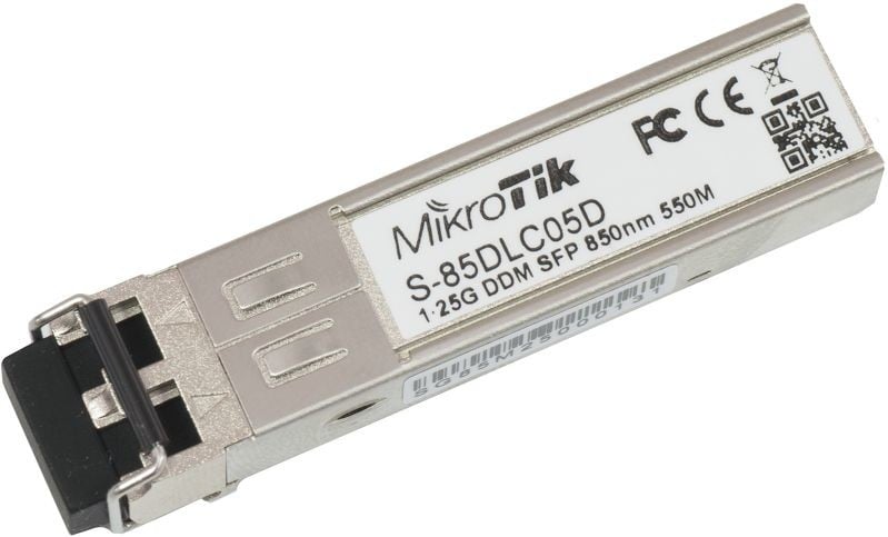 Module SFP à fibre optique multimode Mikrotik S-85DLC05D 1250 Mbit/s