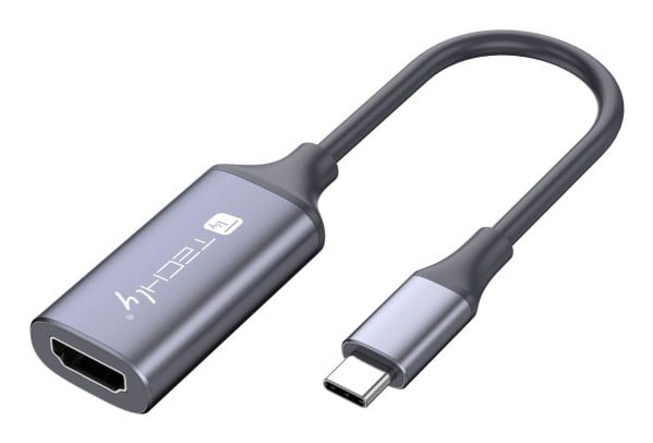 Techly I-USB-VIDEO-C4K Carte de capture de signal HDMI 1080p Grabber pour USB-C