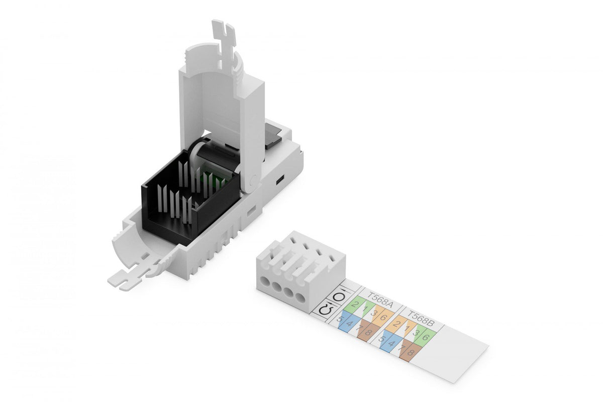 Digitus DN-93633 connecteur de fils RJ-45 Noir