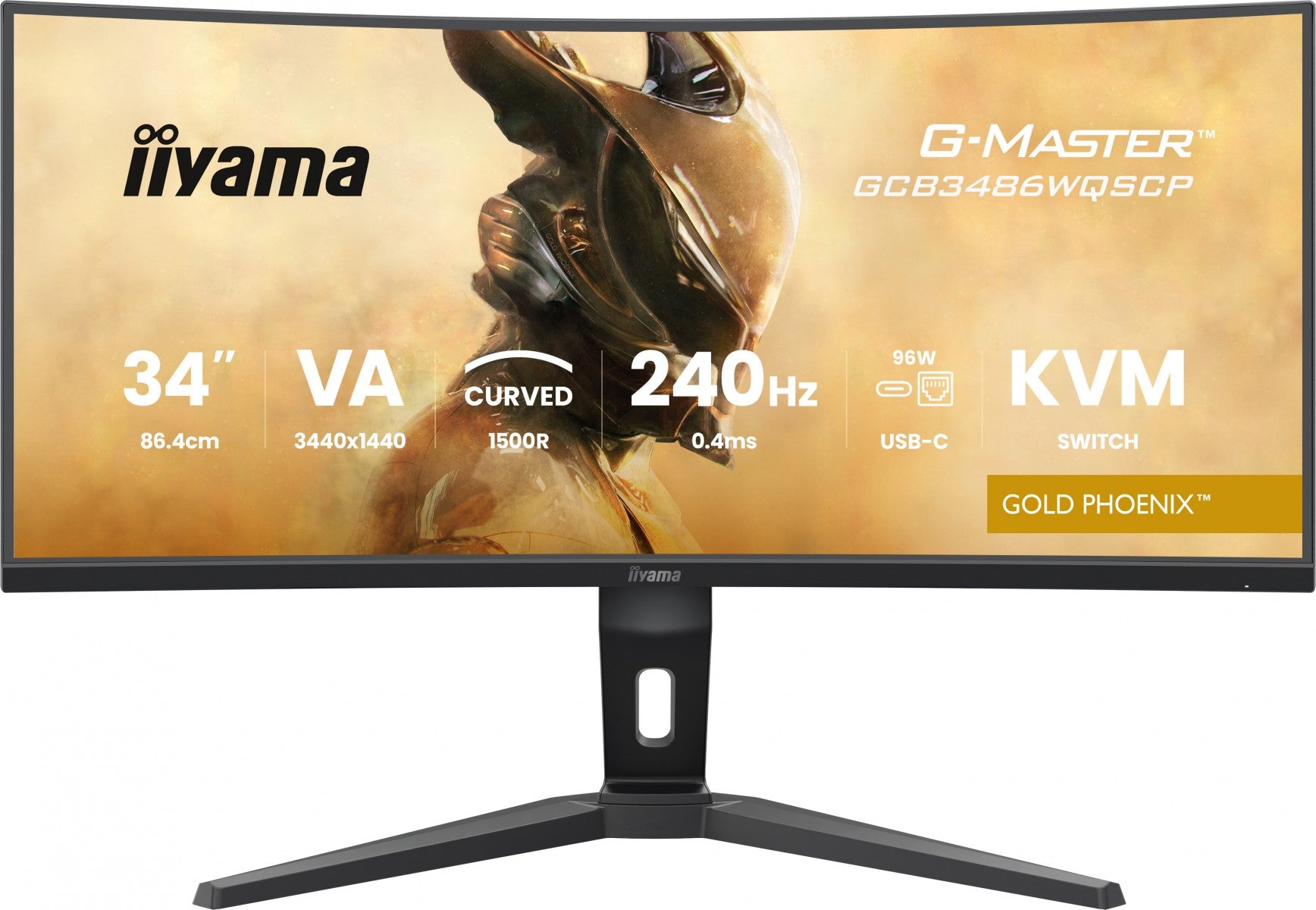 GCB3486WQSCP-B1 34" UW VA-Curved Gaming