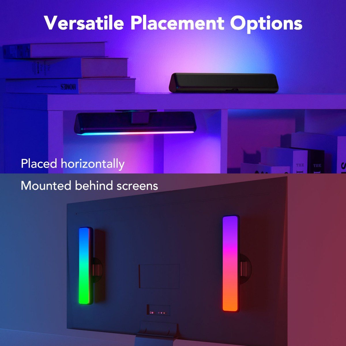 Govee H6056 Flow Plus | Lumieres LED | RGBICWW, Wi-Fi, Alexa, Google