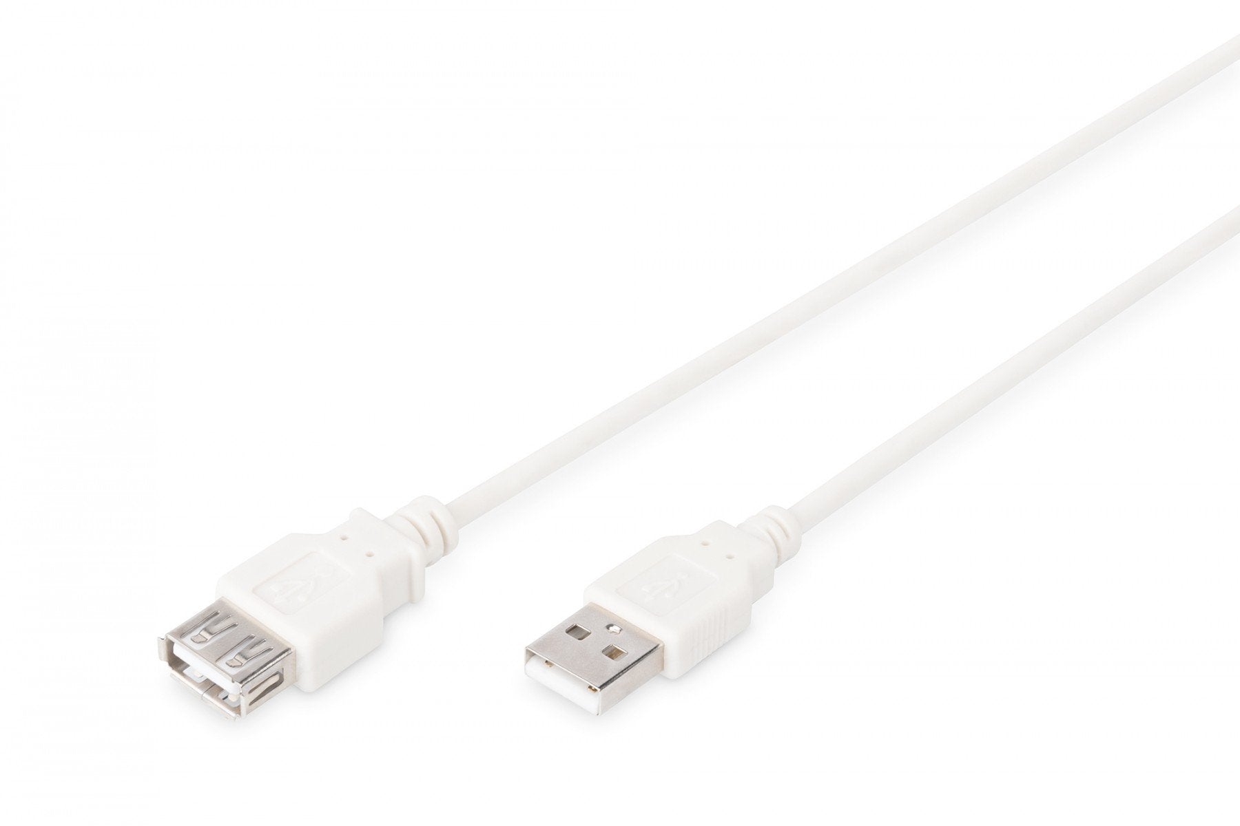 Digitus AK-300202-018-E câble USB USB 2.0 USB A 0,48 Gbit/s Beige