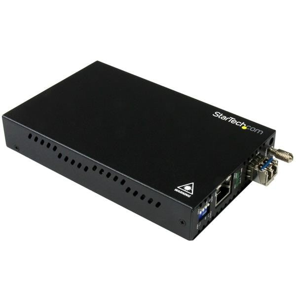 StarTech.com ET91000SM20 convertisseur de support réseau 2000 Mbit/s 1310 nm Noir