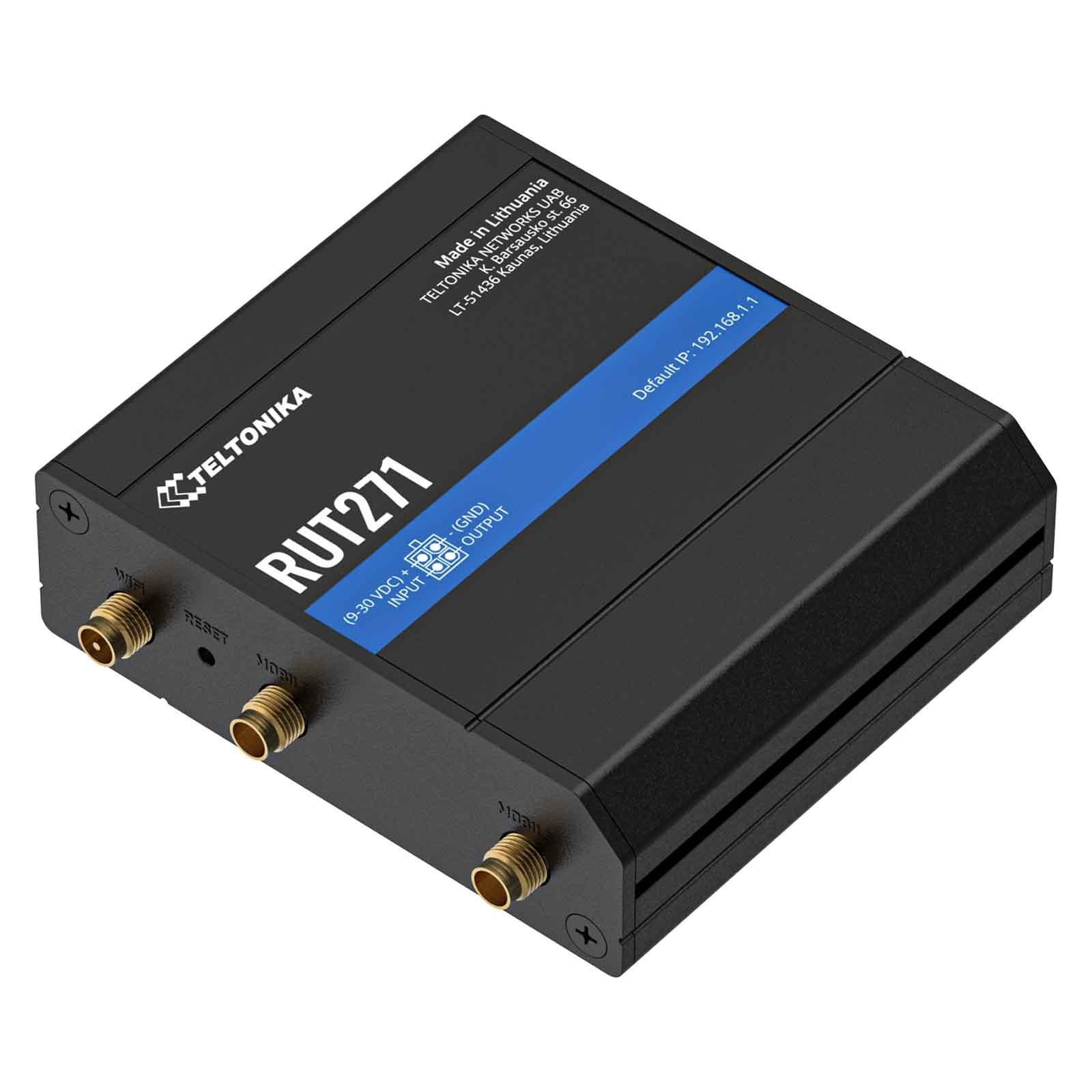 TELTONIKA NETWORKS RUT271 Redcap 5G/4G/LTE WiFi Router