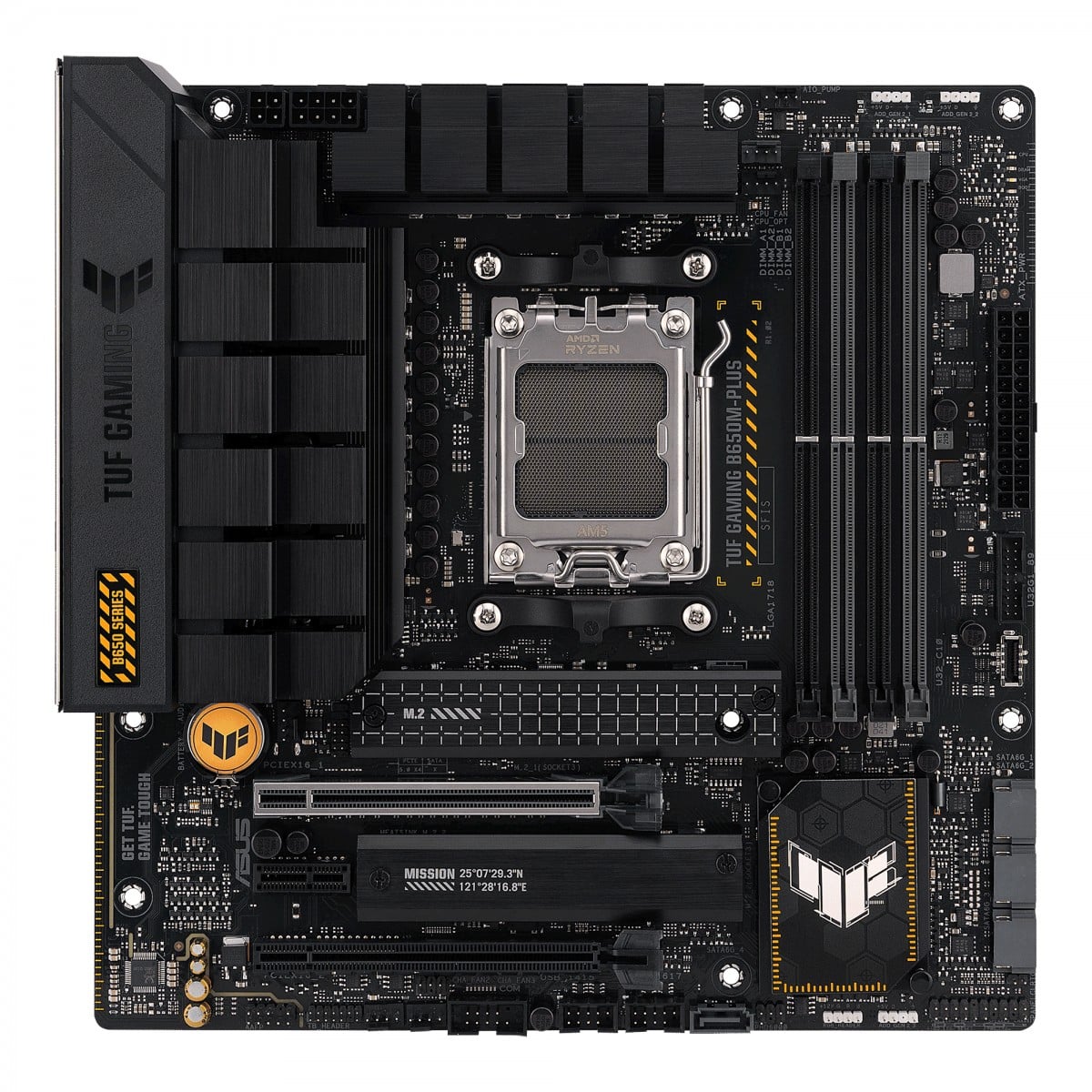 ASUS TUF GAMING B650M-PLUS AM5 DDR5 mATX MB