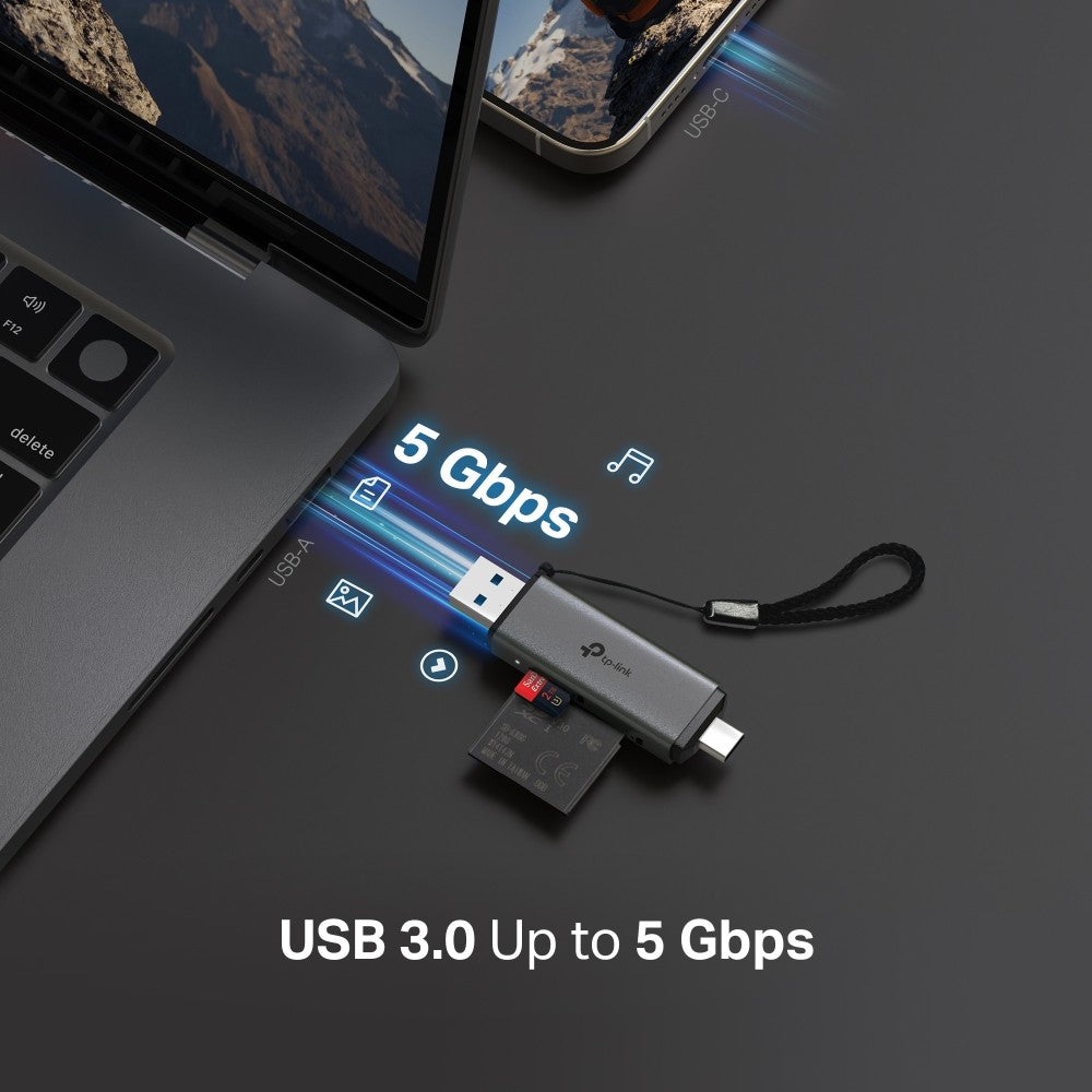 TP-Link UA430D lecteur de carte mémoire USB 3.1 Noir