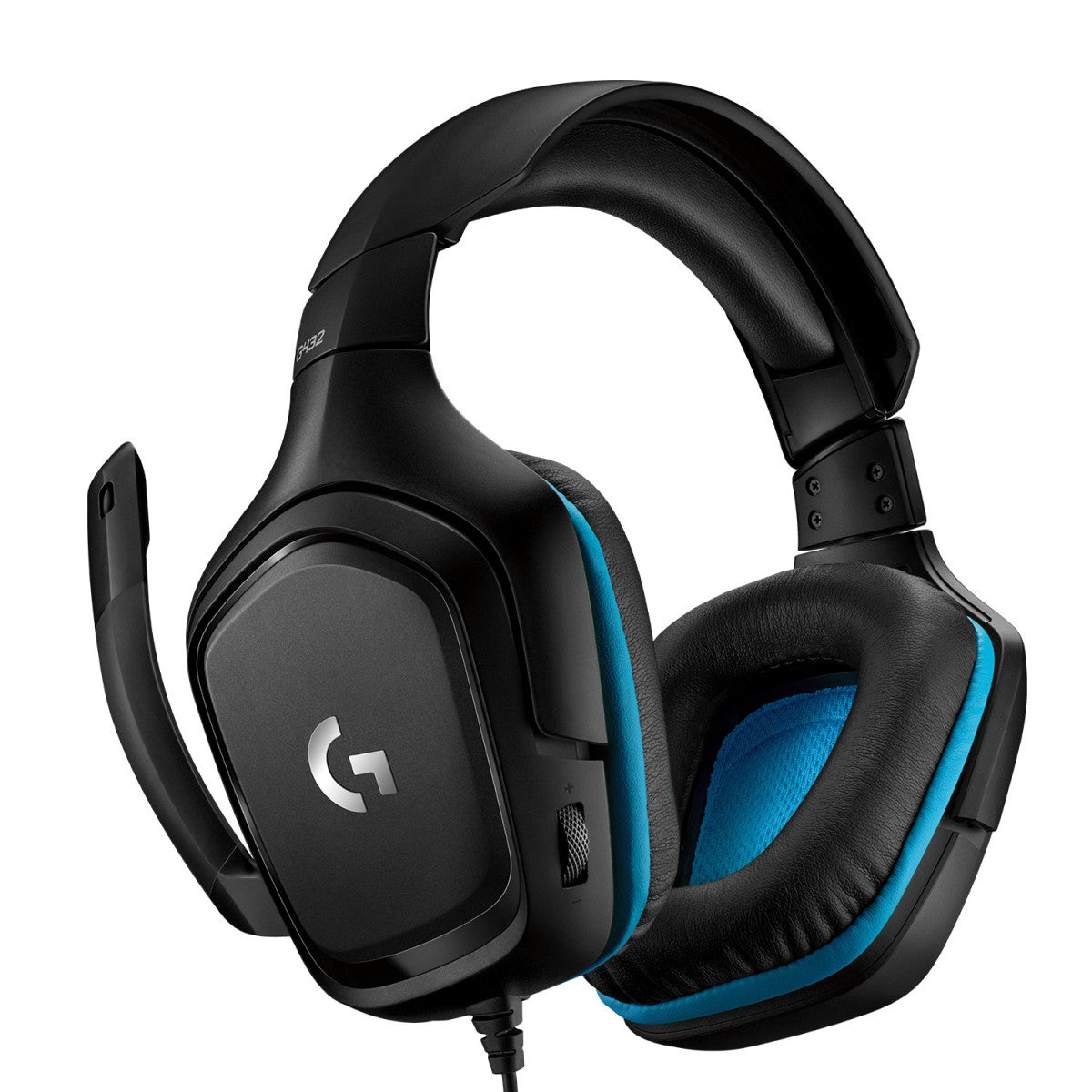 LOGITECH Gaming Headset G432 Headset 7.1 channel full size wired USB 3.5 mm jack black