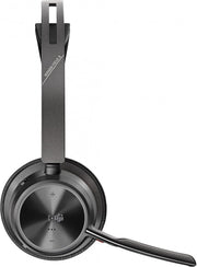 HP Poly Voyager Focus 2 Sans fil Arceau Bureau/Centre d'appels USB Type-C Bluetooth Noir