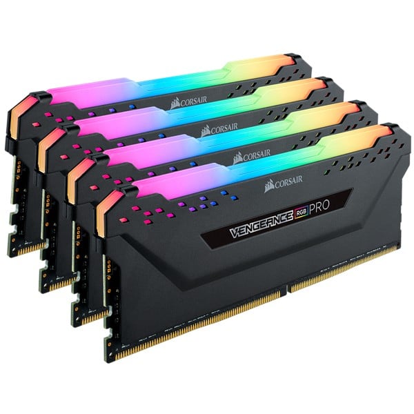 Module de mémoire Corsair Vengeance RGB CMW32GX4M4C3200C16 32 Go 4 x 8 Go DDR4