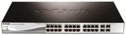 D-Link DGS-1210-28P commutateur réseau Géré L2 Connexion Ethernet, supportant l'alimentation via ce port (PoE) 1U