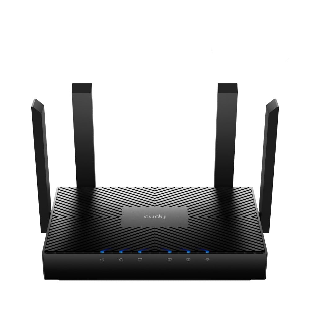 Cudy WR3000 routeur sans fil Gigabit Ethernet Bi-bande (2,4 GHz / 5 GHz) Noir
