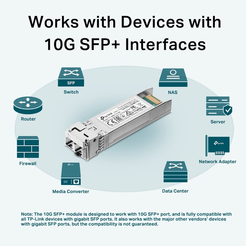 10Gbase-SR SFP+LC Transceiver
