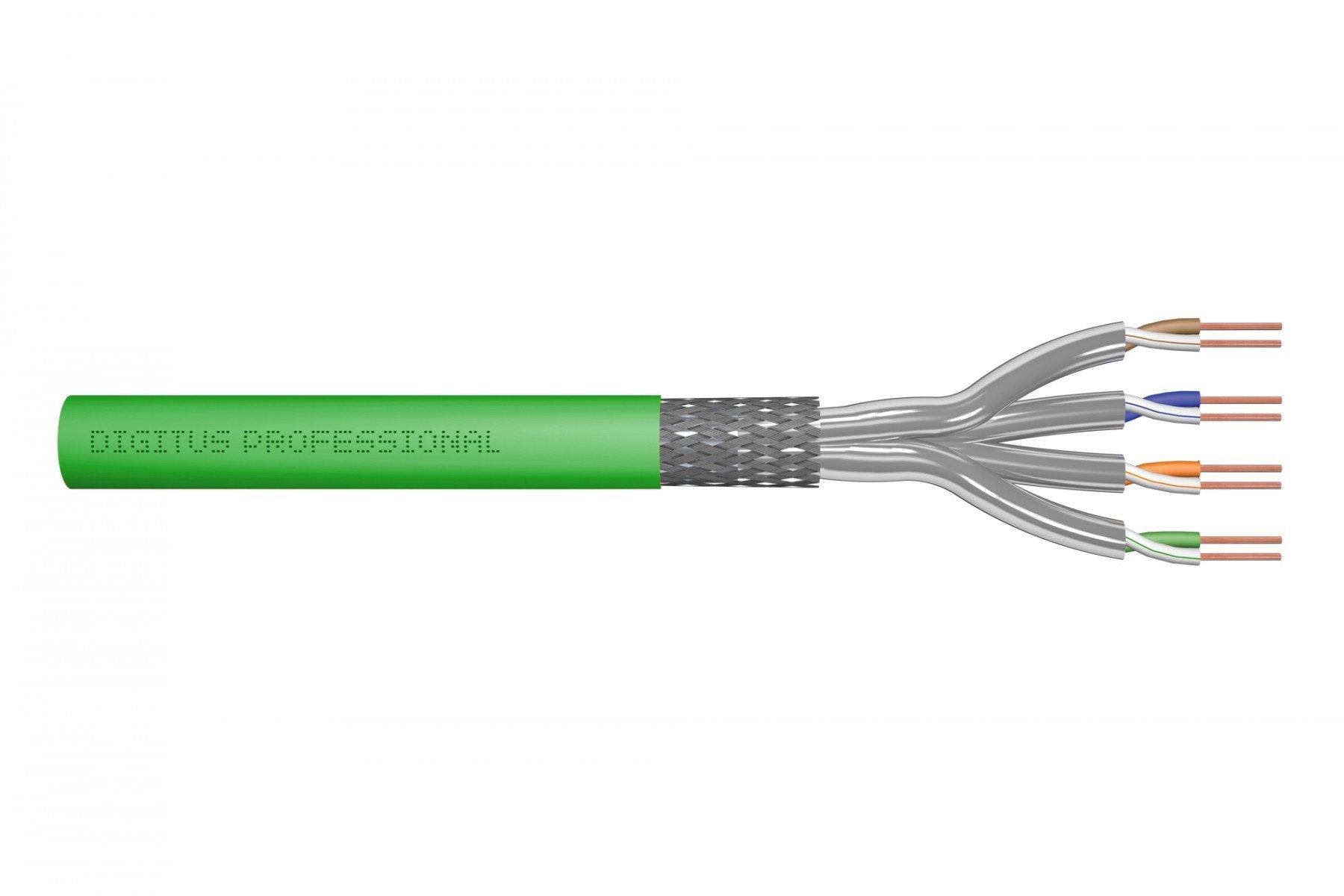 Digitus DK-1843-VH-5 câble de réseau Vert Cat8.2 S/FTP (S-STP)