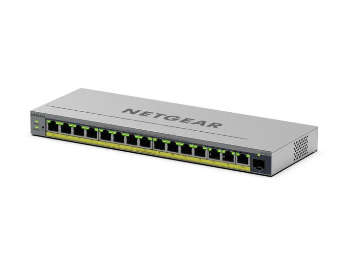NETGEAR 16PT GB PLUS SWICH W/ POE+ GS116EP