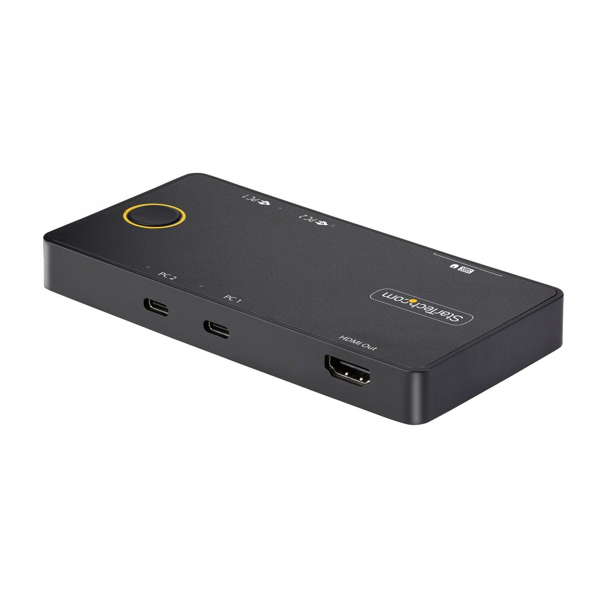 2-Port USB-C KVM Switch PD Pass-through