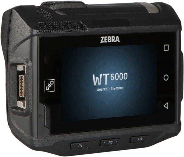 "Zebra WT6000 ordinateur portable de poche 8,13 cm (3.2"") 800 x 480 pixels Écran tactile 245 g Noir"