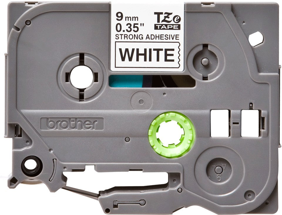 Tape/9mm black on white f P-Touch TZE