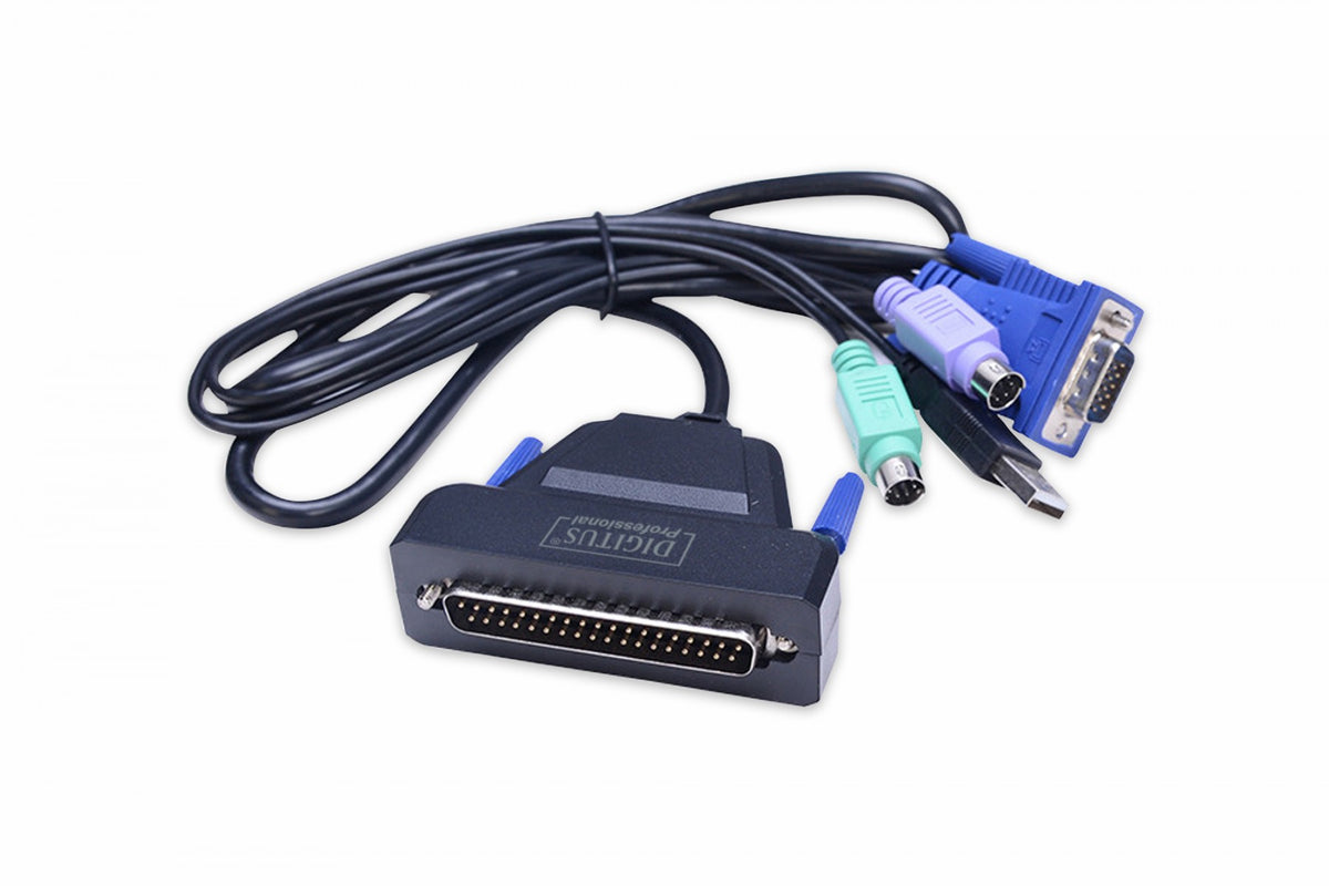 "Digitus DS-72210-1GE support d'ordinateurs 43,2 cm (17"") 1280 x 1024 pixels Noir 1U"