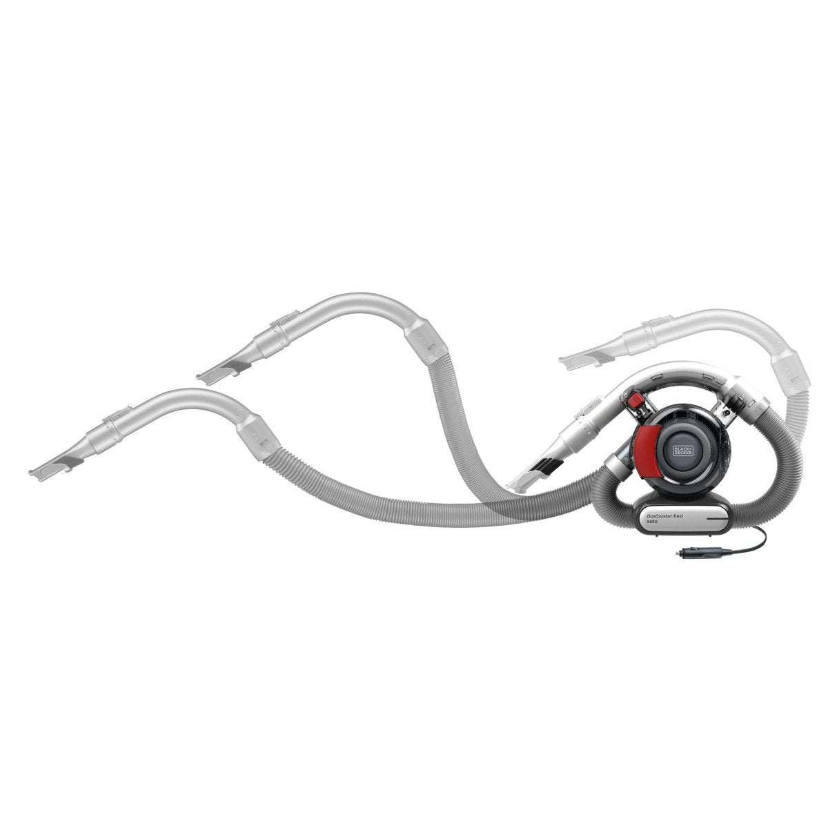 Black & Decker PD1200AV - Sec - Cyclonique - 1060 l/min - Sans sac - Gris - Rouge - 0,56 L