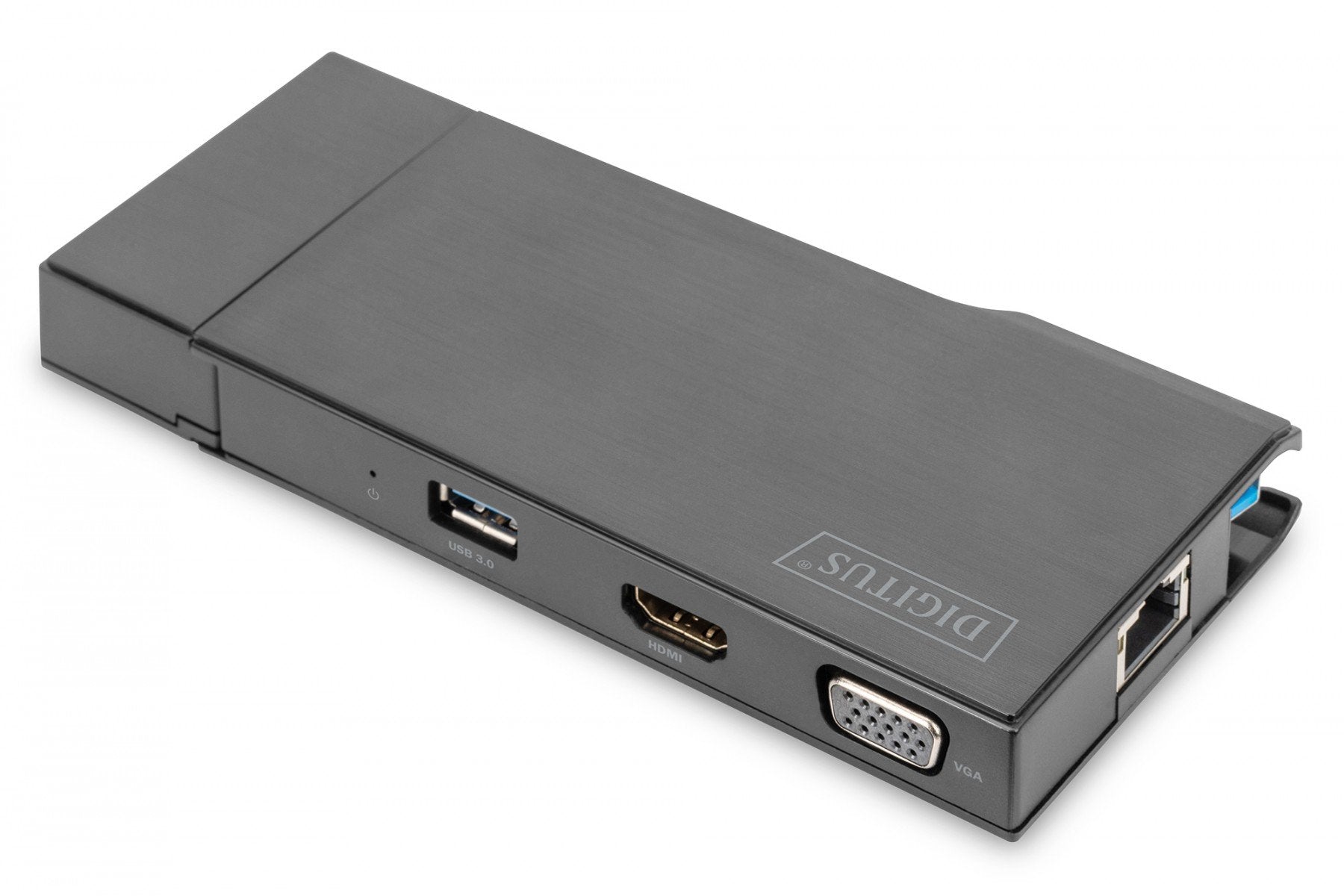 Digitus DA-70894 station d'accueil Avec fil USB 3.2 Gen 1 (3.1 Gen 1) Type-A Noir