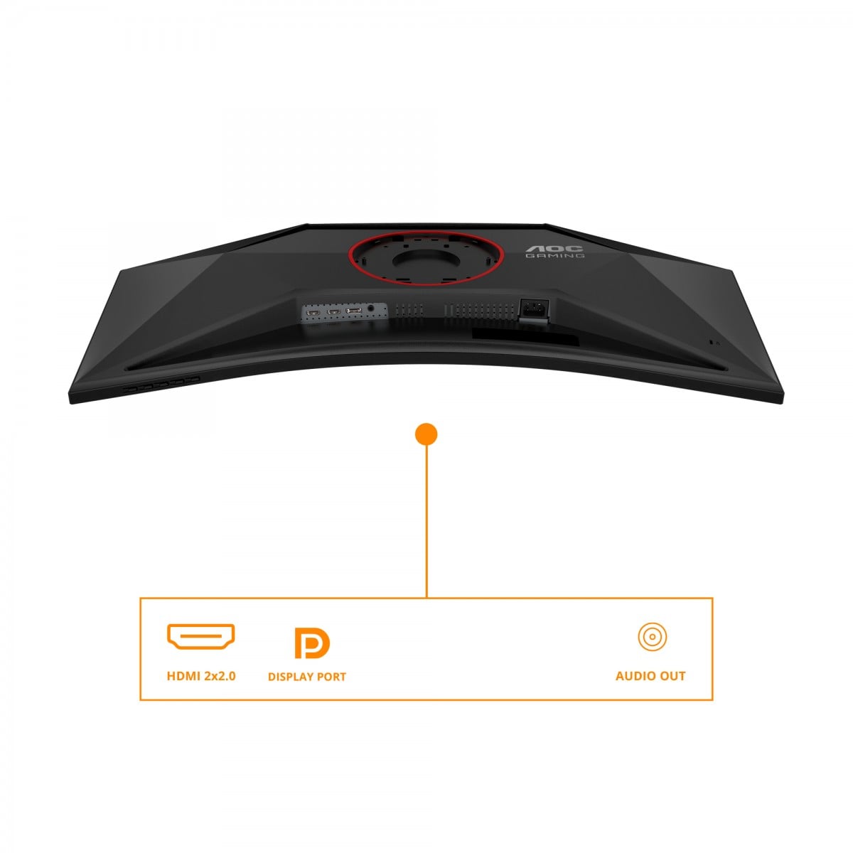 AOC CU34G4 34p Curved Fast VA UWQHD 21:9 180Hz 0.5ms 300cd/m2 HDMI 2.0 DP1.4 Speakers