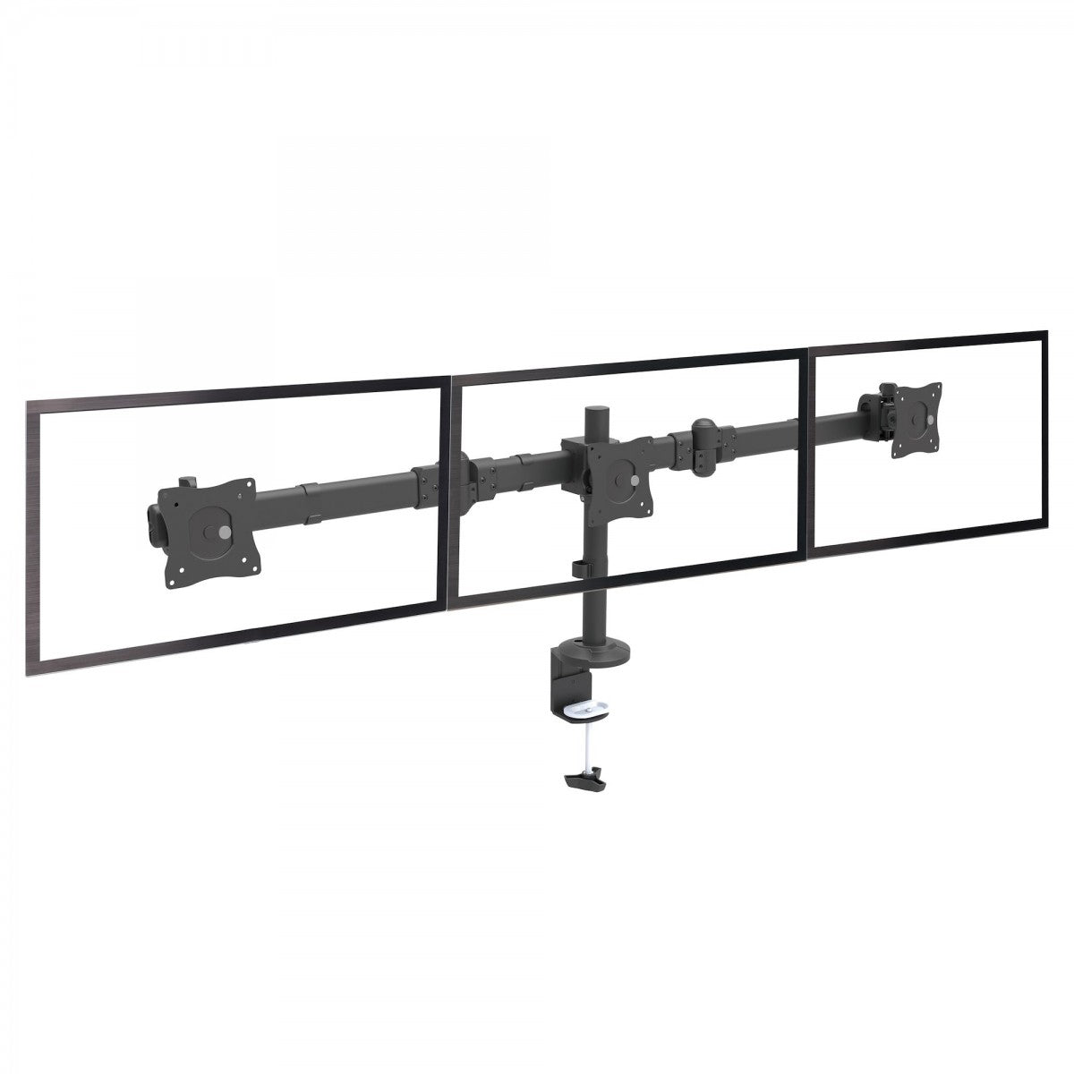 Monitor Arm - Triple - Deskmount - Steel