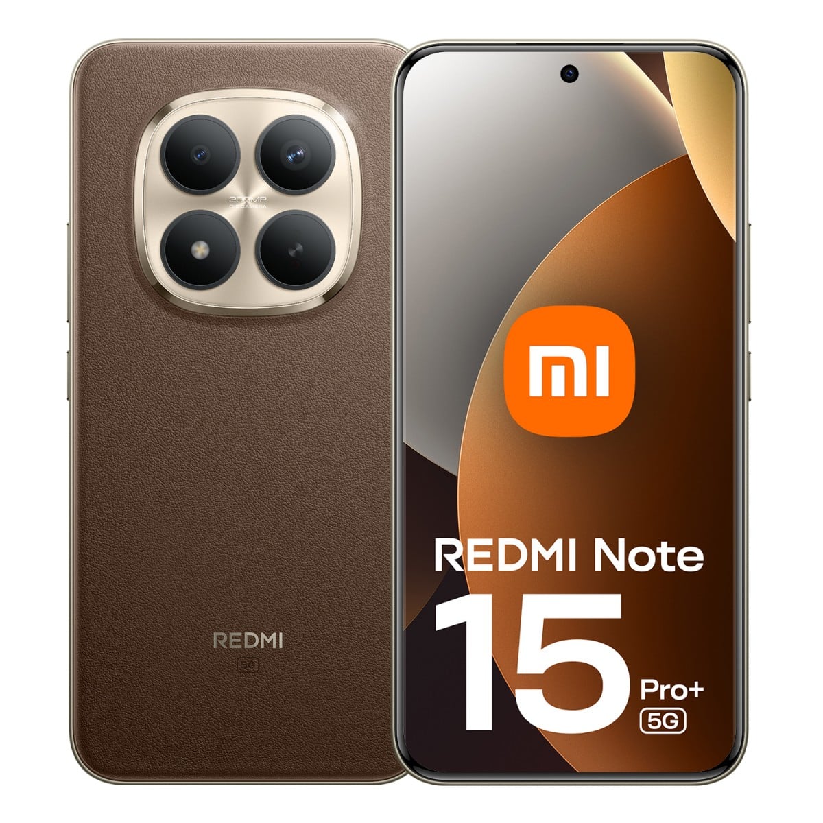 "Xiaomi Redmi Note 15 Pro+ 5G 17,4 cm (6,83"") 8 Go 256 Go 6500 mAh Marron"