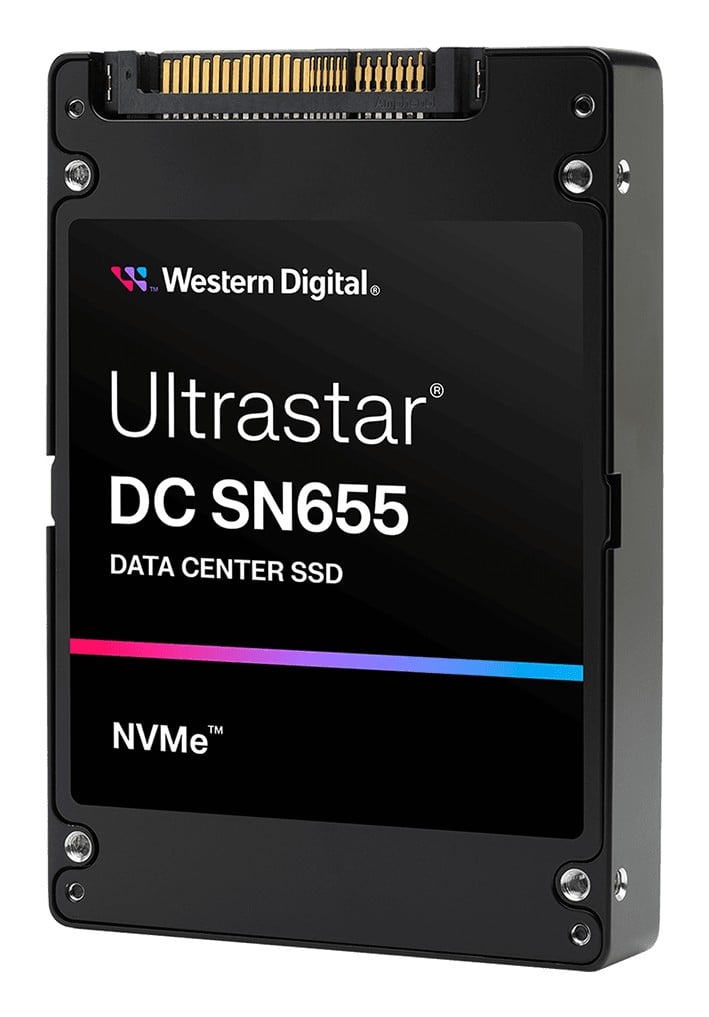 SANDISK Ultrastar DC SN655 NVMe SSD 30.72To PCIe Gen4 U.3 ISE - WUS5EC1B1ESP7Y3