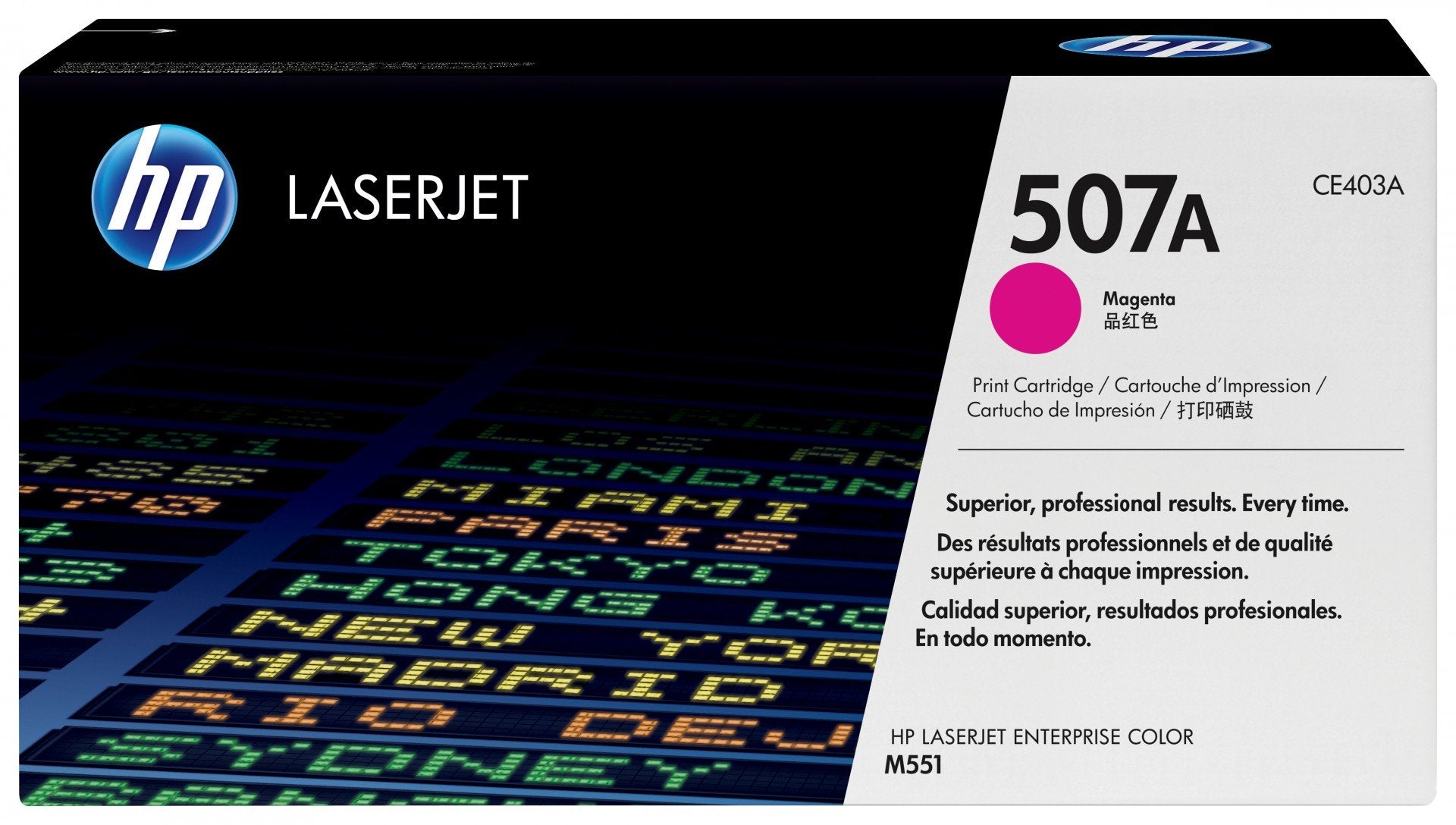 HP 507A original Toner cartridge CE403A magenta standard capacity 6.000 pages 1-pack