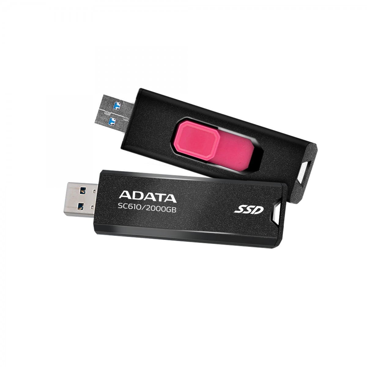 ADATA SC610 2 To USB Type-A 3.2 Gen 2 (3.1 Gen 2) Noir