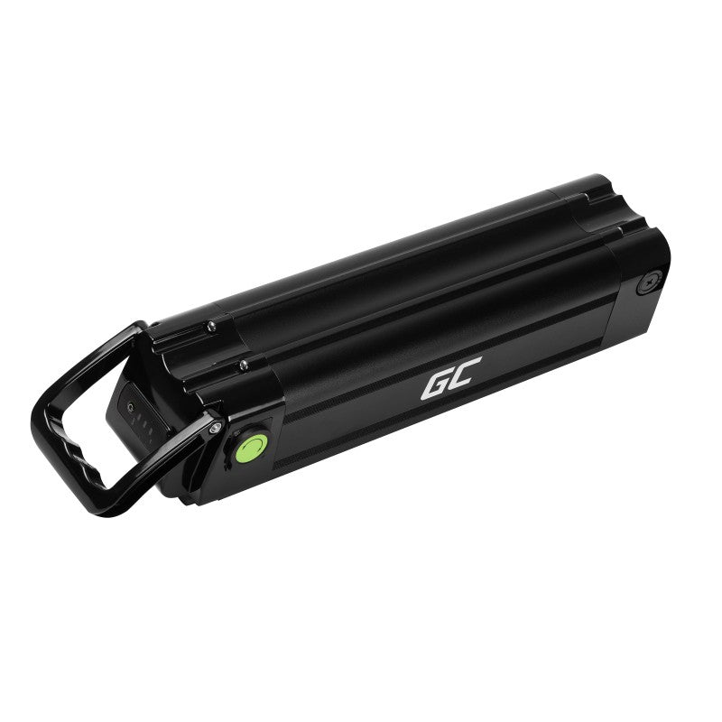 Green Cell EBIKEGCFSF36V10A Batterie Silverfish pour vélo électrique avec Chargeur 36V 10.4Ah 374Wh pour Zündapp