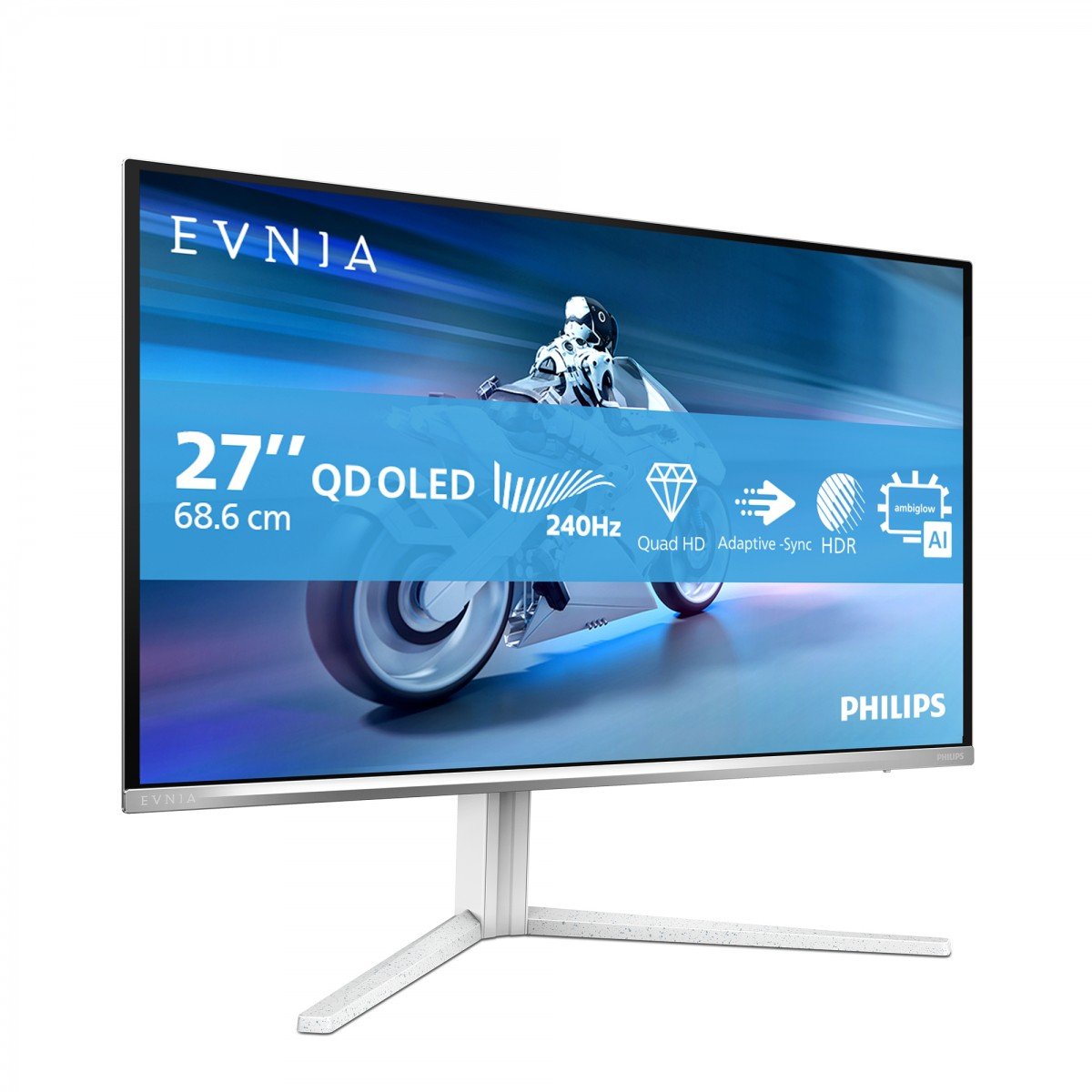 PHILIPS 27M2N6501L/00 27p QD-OLED 16:9 2560x1440 240Hz 0.03 Vesa HDMI DP Usb Hub