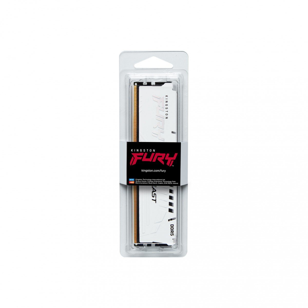 KINGSTON 16Go 6000MT/s DDR5 CL36 DIMM FURY Beast White EXPO
