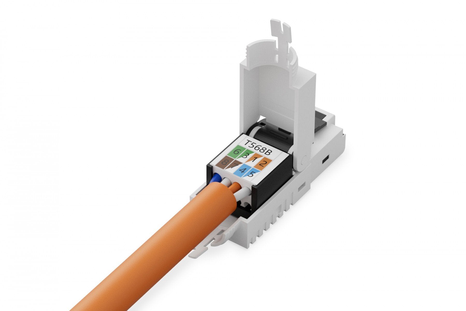 Digitus DN-93633 connecteur de fils RJ-45 Noir