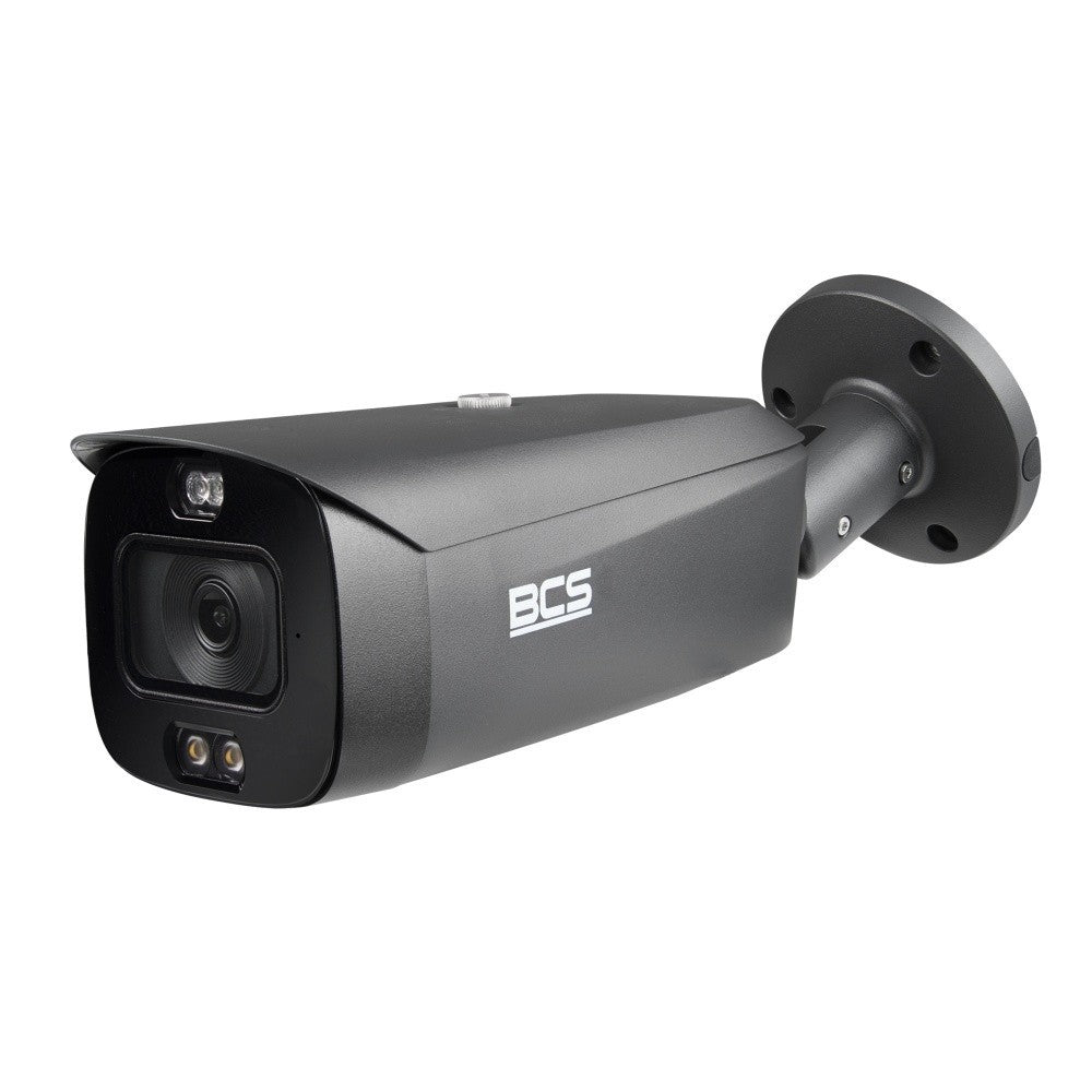 BCS BCS-L-TIP55FCR3L3-Ai1-G(3) Caméra tubulaire IP 5MP avec technologie NightColor et boîtier IP67