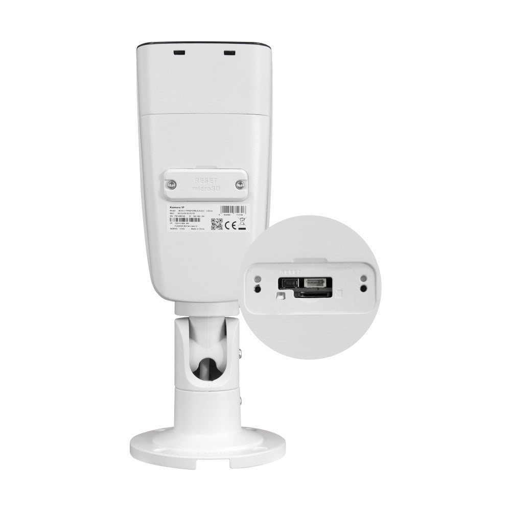 BCS BCS-V-TIP54FSR6-Ai2(2) Caméra tubulaire IP 4MP avec technologie AcuSense et WDR 120dB
