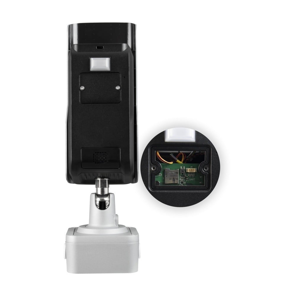 Caméra IP tubulaire BCS BCS-L-TIP74VSR6-ITC-Ai3 4MP avec reconnaissance de plaques d'immatriculation et IR 60m
