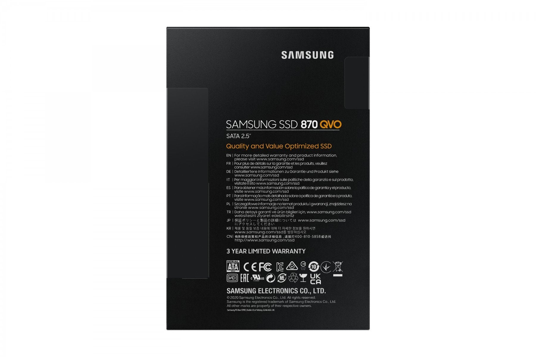 "Samsung MZ-77Q1T0 2.5"" 1000 Go Série ATA III QLC"