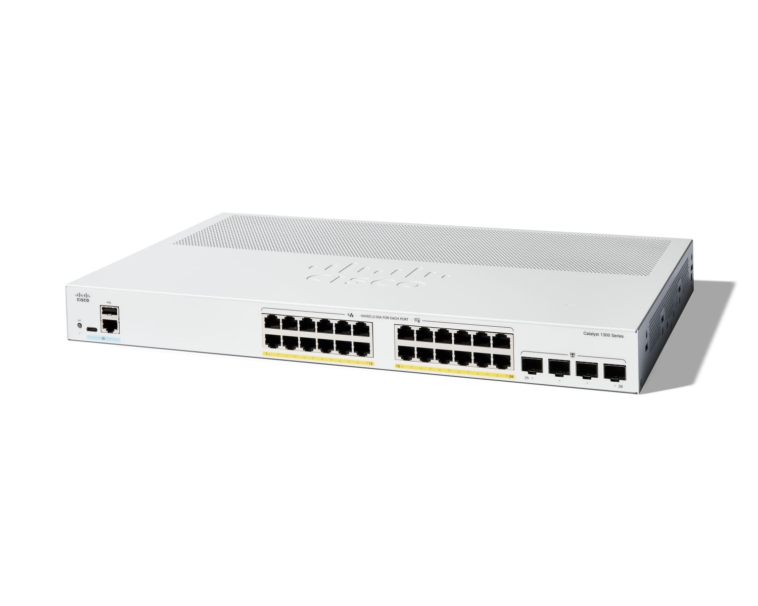 CISCO Catalyst 1300 24-port GE PoE 4x1G SFP