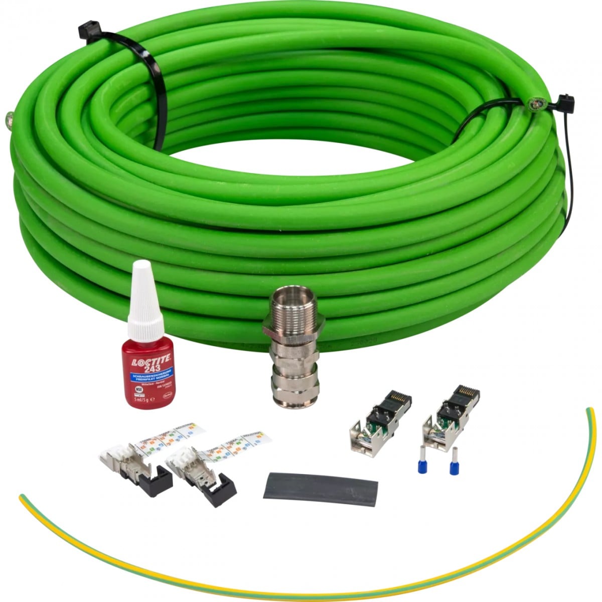 AXIS 03310-001 câble réseau Vert 25 m Cat6a