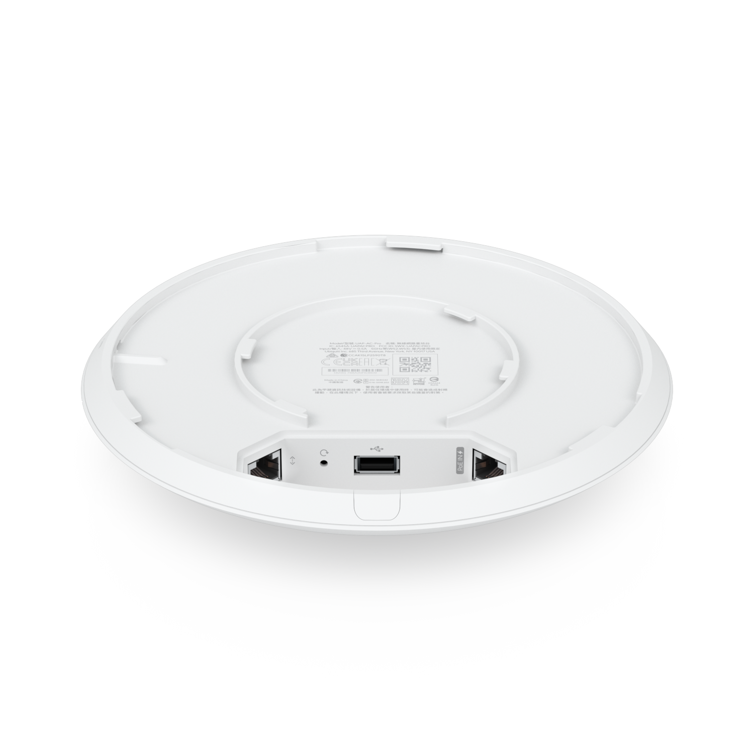 Ubiquiti Networks UAP-AC-PRO point d'acces réseaux locaux sans fil 1300 Mbit/s Blanc Connexion Ethernet, supportant l'alimentation via ce port (PoE)