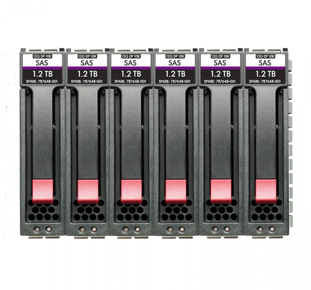 HPE MSA 7.2TB SAS 10K SFF M2 6pk HDD Bdl