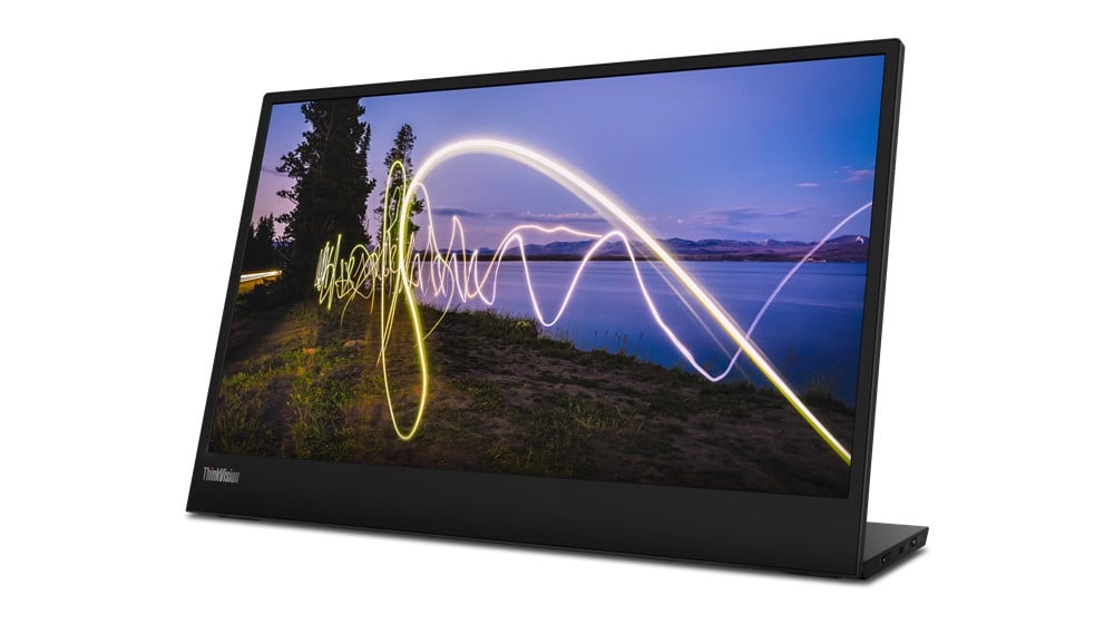LENOVO ThinkVision M15 LED Écran 15.6p portable 1920x1080 Full HD (1080p) 60Hz IPS 250cd/m2 1000:1 6ms 2xUSB-C