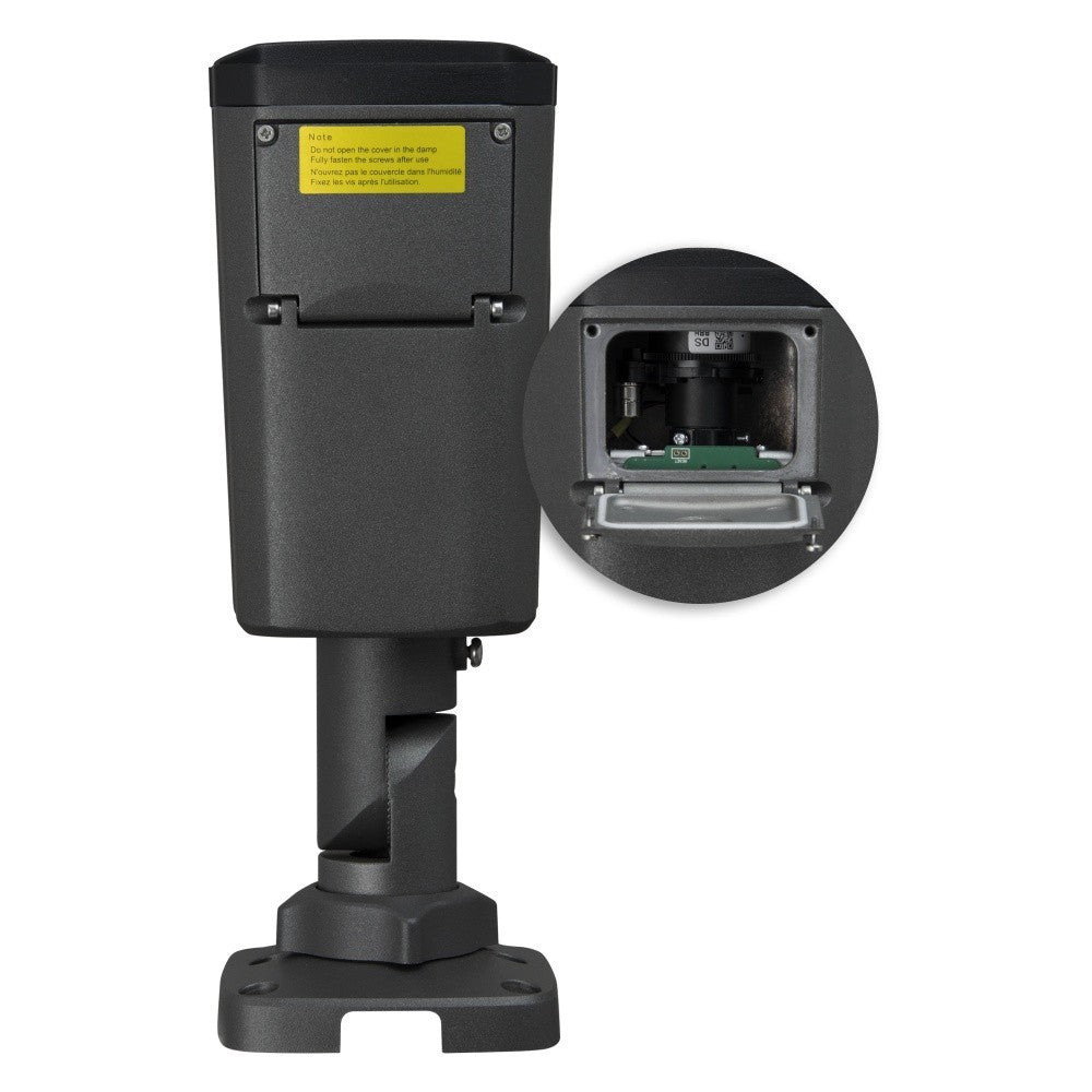 BCS BCS-P-TIP54VSR5-Ai2-G Caméra IP tubulaire 4MP avec fonctionnalités intelligentes, WDR et IR 50m