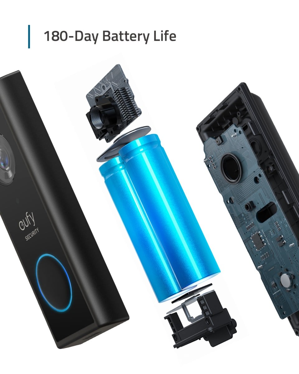 Eufy Security Video Noir, Blanc