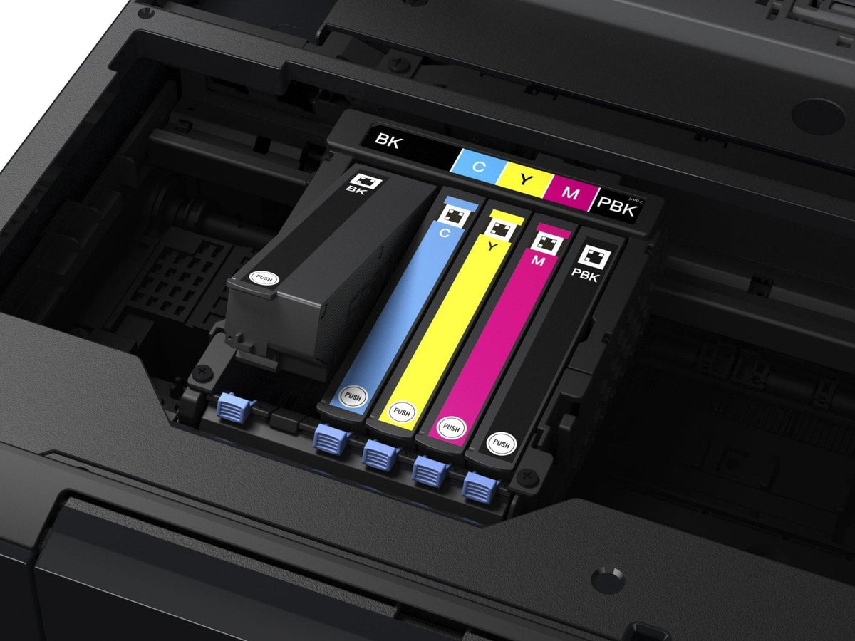 EPSON Expression Premium XP-7100 Small-in-One MFP colour ink-jet A4 11ppm copy 15.8ppm print USB 2.0 Gigabit LAN Wi-Fi black