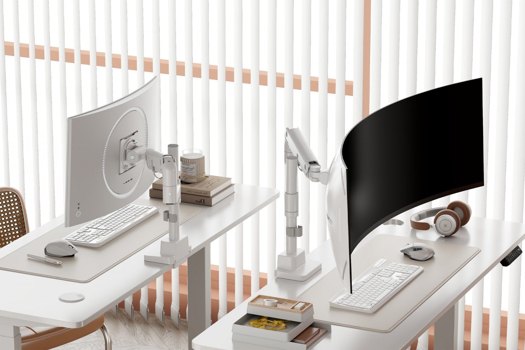 "Digitus DA-90476 Support de moniteur simple, 57"", 27 kg"