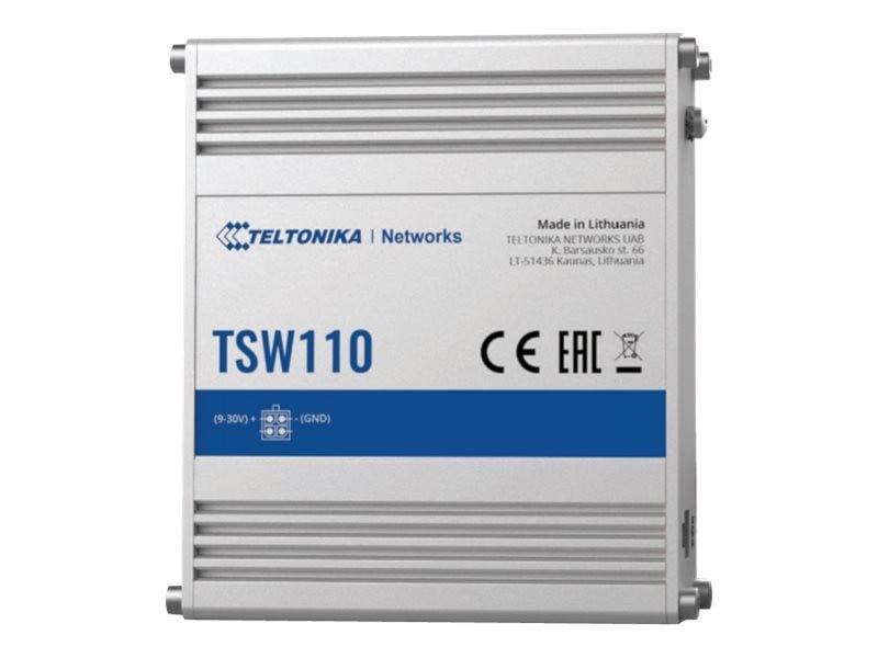 TELTONIKA NETWORKS TSW110 Unmanaged Layer 2 Gigabit ethernet switch