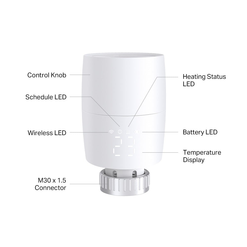 TP-LINK KE100 Thermostatic Radiator Valve